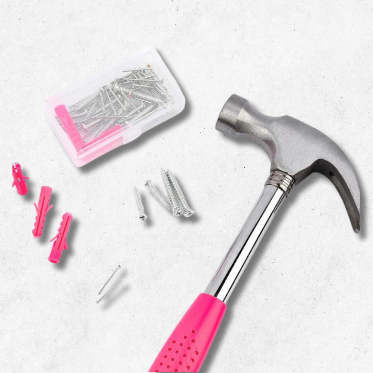 caisse a outils femme marteau