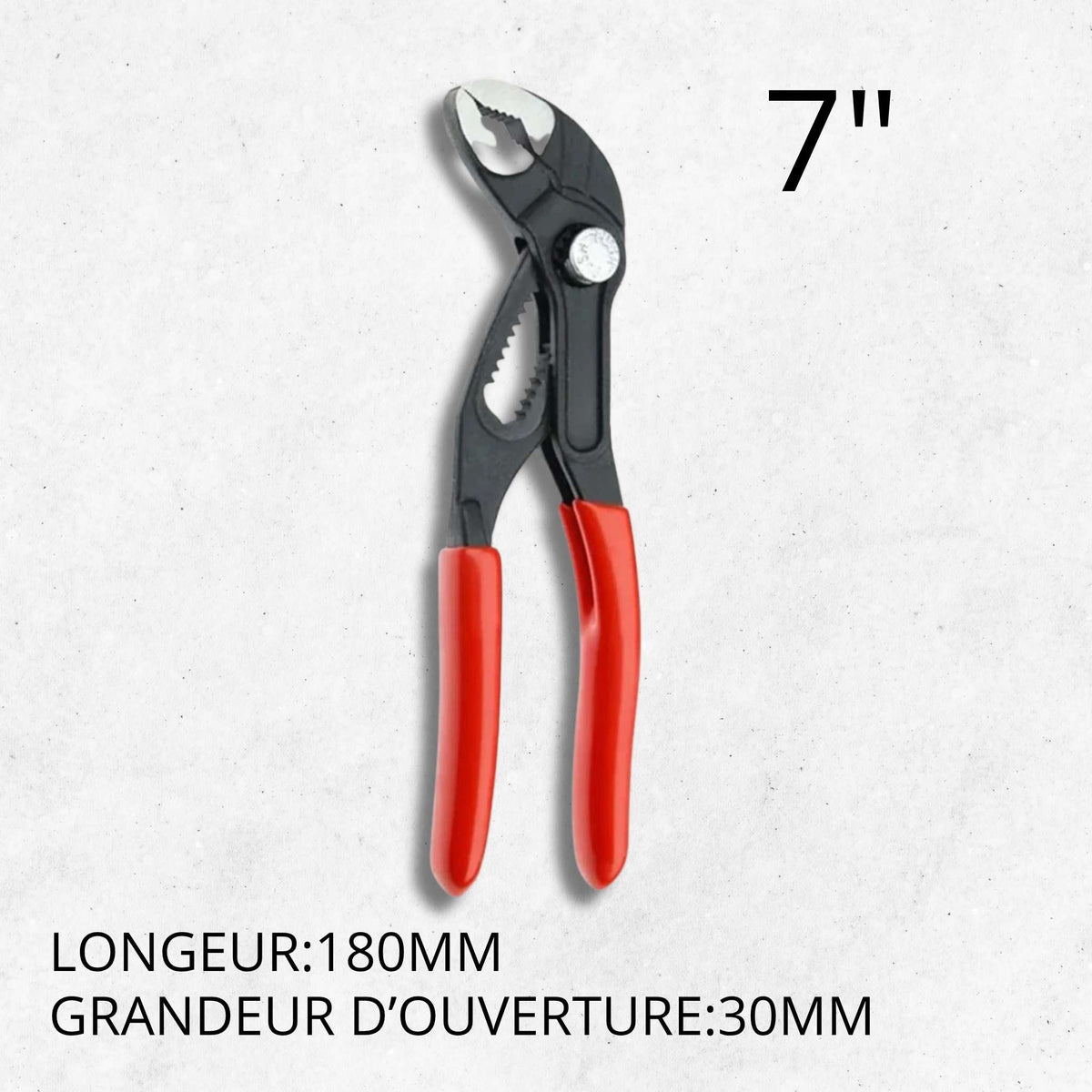 petite pince multiprise 7 pouces