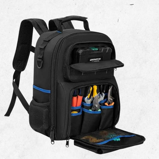 sac a dos outils noir robuste